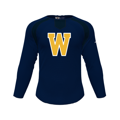 [CUS-DFW-PULL-FLC-CNK-LSL-NVY-YS-LOGO2] Pullover (Youth S, Navy, Logo 2)