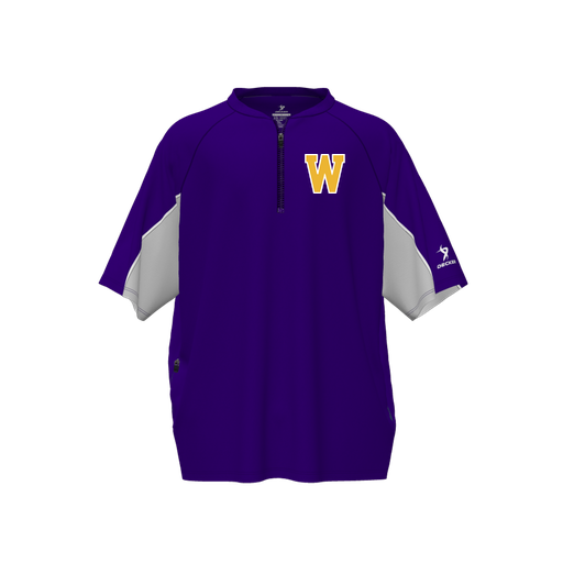 [CUS-DFW-WIND-PER-SSL-PUR-YS-LOGO2] Wind Jacket (Youth S, Purple, Logo 2)