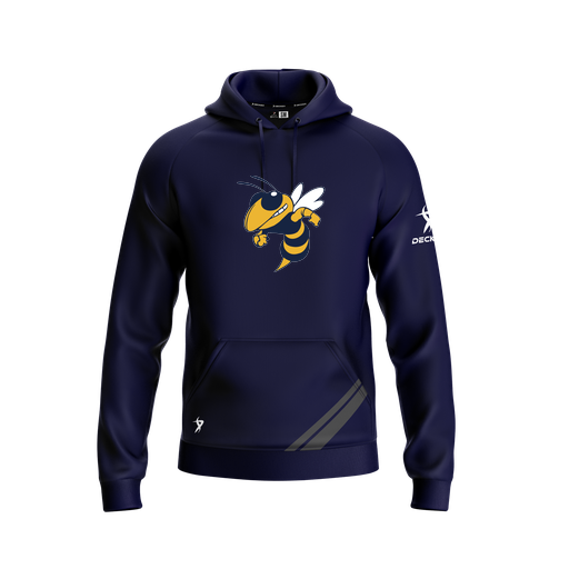 [FOLHSMNV-YXS-LOGO3] Decker Summit Hoodie (Youth XS, Navy, Logo 3)