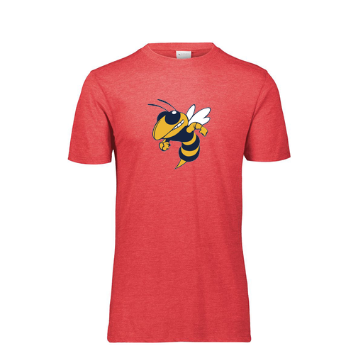 [FTSCUBRD-AS-LOGO3] Decker Men's Tri-Blend T-Shirt - Short Sleeve (Adult S, Red, Logo 3)