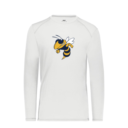 [6846.005.S-LOGO3] Youth SoftTouch Long Sleeve (Youth S, White, Logo 3)