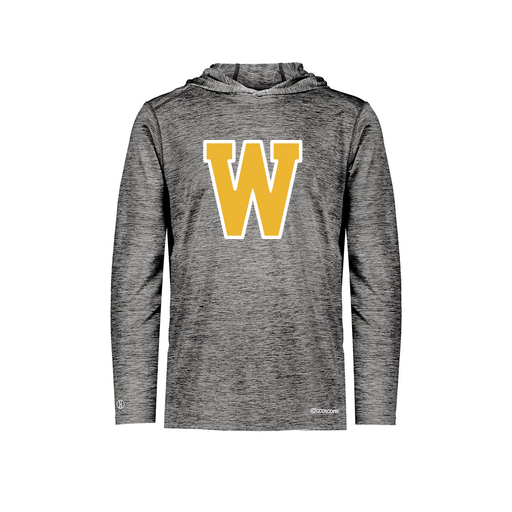 [FOLHCGBK-AS-LOGO2] Decker Men's Charge Hoodie (Adult S, Black, Logo 2)