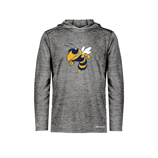 [FOLHCGBK-AS-LOGO3] Decker Men's Charge Hoodie (Adult S, Black, Logo 3)