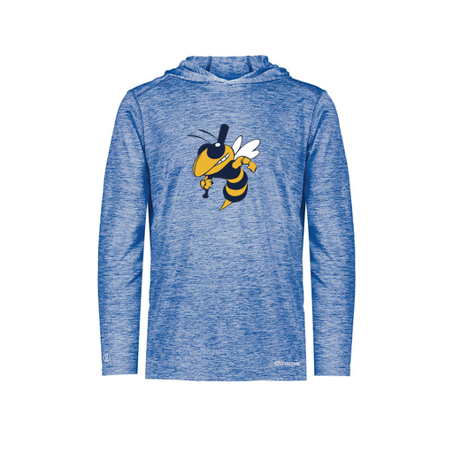 [FOLHCGRY-AS-LOGO1] Decker Men's Charge Hoodie (Adult S, Royal, Logo 1)