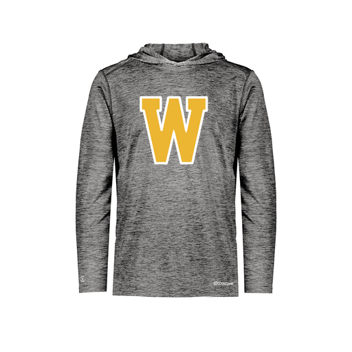 [FOLHCGBK-YS-LOGO2] Decker Youth Charge Hoodie (Youth S, Black, Logo 2)